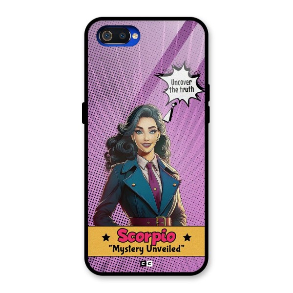 Scorpio Mystery Glass Back Case for Realme C2