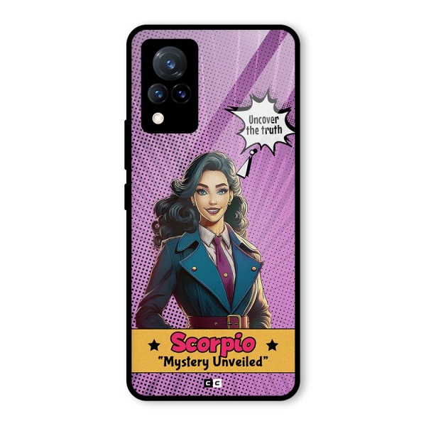Scorpio Mystery Glass Back Case for Vivo V21 5G