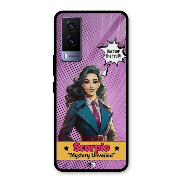 Scorpio Mystery Glass Back Case for Vivo V21e 5G