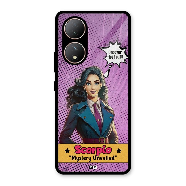 Scorpio Mystery Glass Back Case for Vivo Y100A