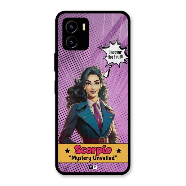 Scorpio Mystery Glass Back Case for Vivo Y15s
