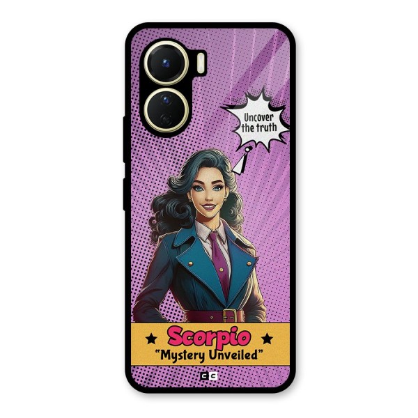 Scorpio Mystery Glass Back Case for Vivo Y16