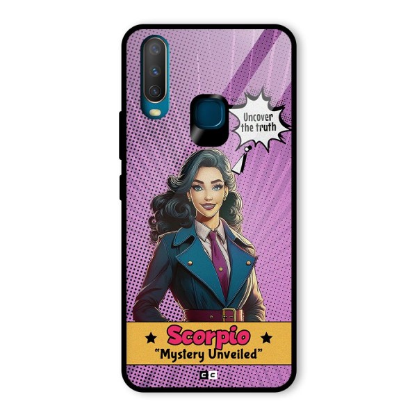 Scorpio Mystery Glass Back Case for Vivo Y17