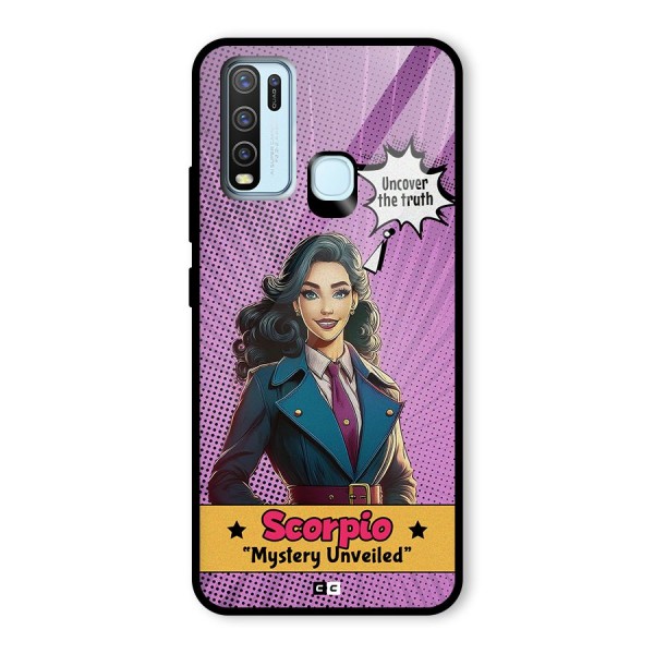 Scorpio Mystery Glass Back Case for Vivo Y50