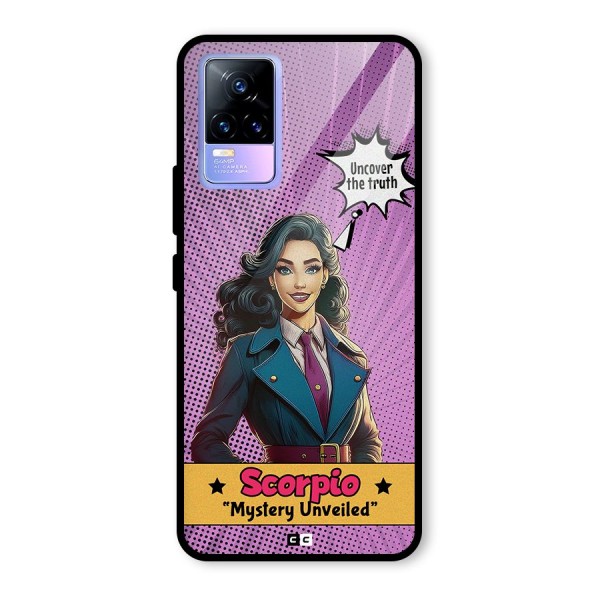 Scorpio Mystery Glass Back Case for Vivo Y73