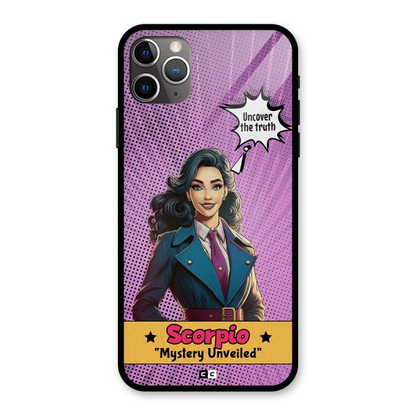Scorpio Mystery Glass Back Case for iPhone 11 Pro Max