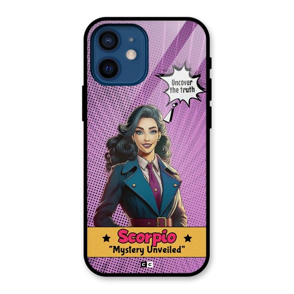 Scorpio Mystery Glass Back Case for iPhone 12 Mini