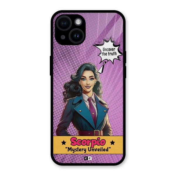 Scorpio Mystery Glass Back Case for iPhone 14