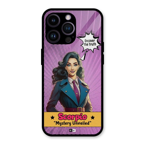 Scorpio Mystery Glass Back Case for iPhone 14 Pro Max