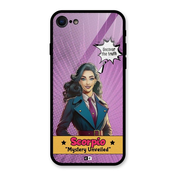 Scorpio Mystery Glass Back Case for iPhone SE 2022