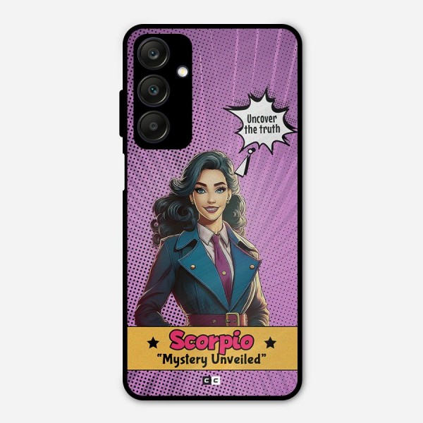 Scorpio Mystery Metal Back Case for Galaxy A25 5G