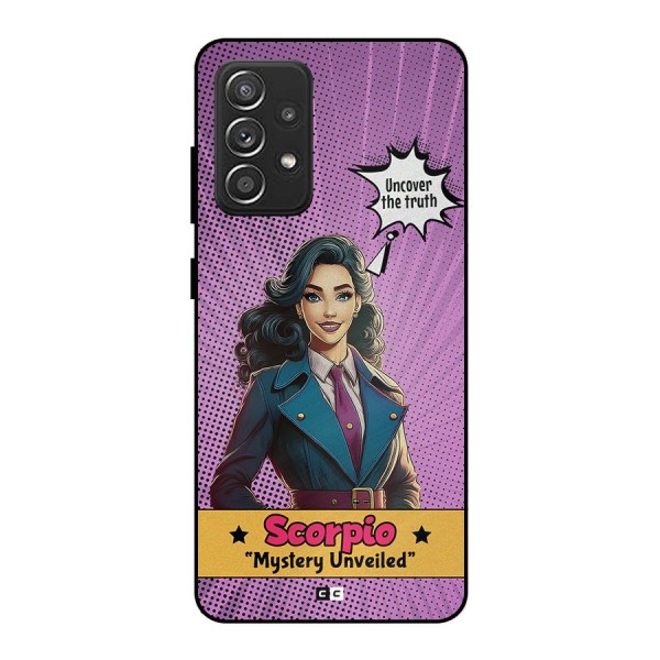 Scorpio Mystery Metal Back Case for Galaxy A52