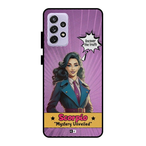 Scorpio Mystery Metal Back Case for Galaxy A72