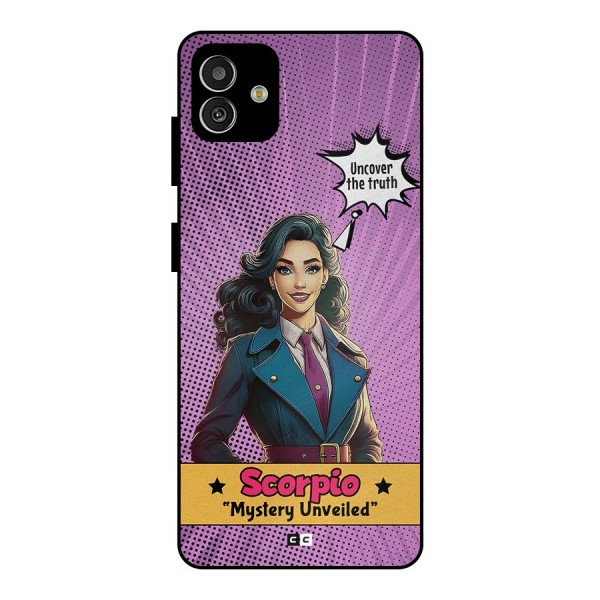 Scorpio Mystery Metal Back Case for Galaxy M13 5G