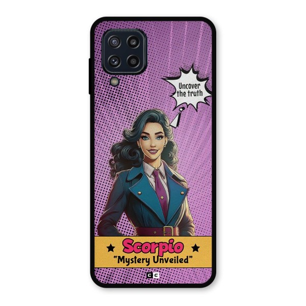 Scorpio Mystery Metal Back Case for Galaxy M32