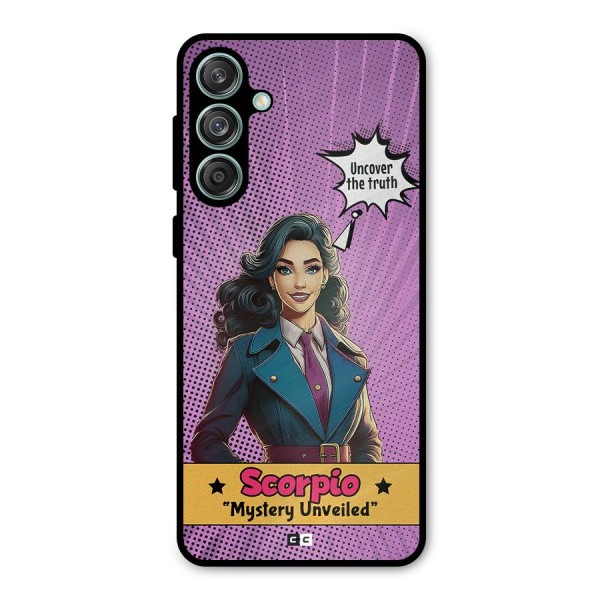 Scorpio Mystery Metal Back Case for Galaxy M55 5G