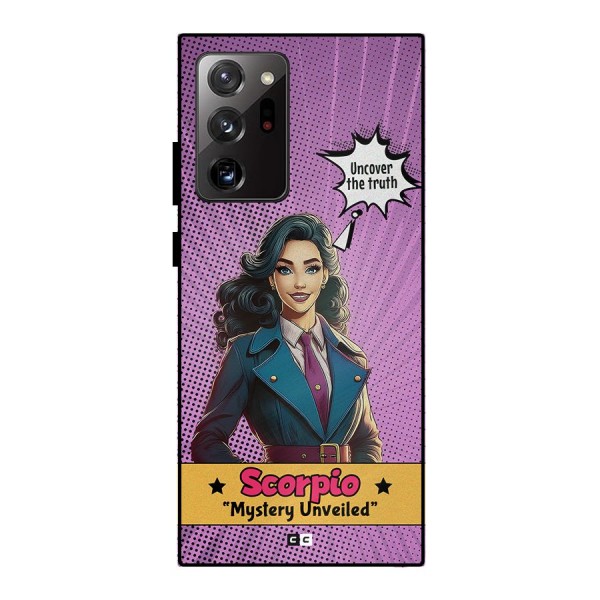 Scorpio Mystery Metal Back Case for Galaxy Note 20 Ultra