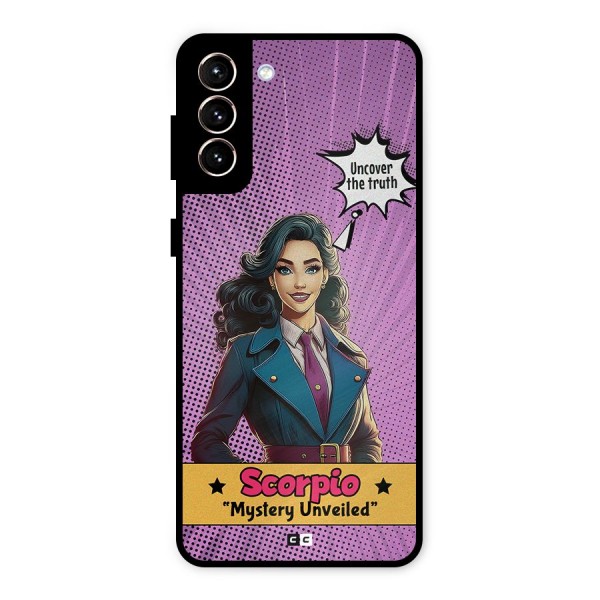 Scorpio Mystery Metal Back Case for Galaxy S21 Plus
