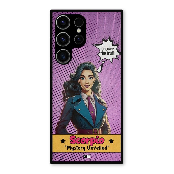 Scorpio Mystery Metal Back Case for Galaxy S23 Ultra