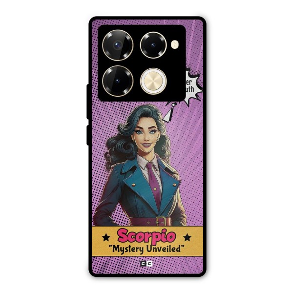 Scorpio Mystery Metal Back Case for Infinix Note 40 Pro Plus