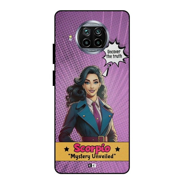 Scorpio Mystery Metal Back Case for Mi 10i