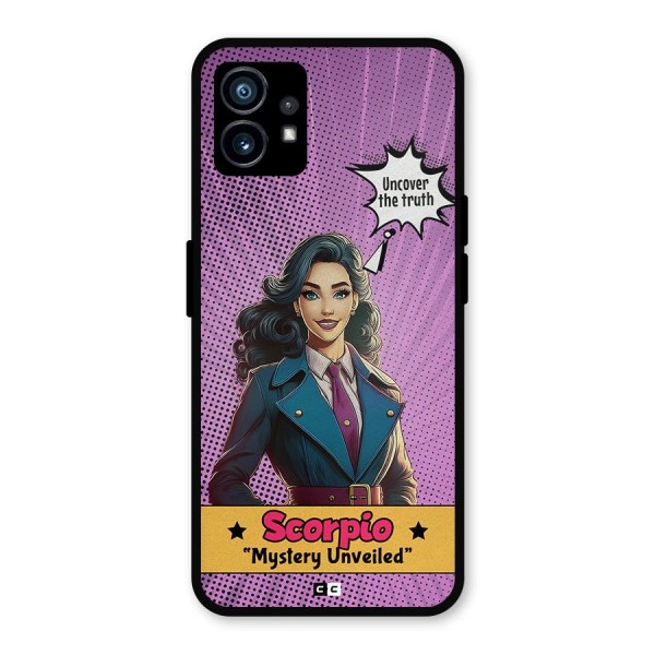 Scorpio Mystery Metal Back Case for Nothing Phone 1