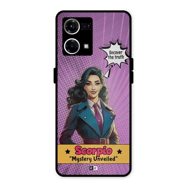 Scorpio Mystery Metal Back Case for Oppo F21s Pro 4G