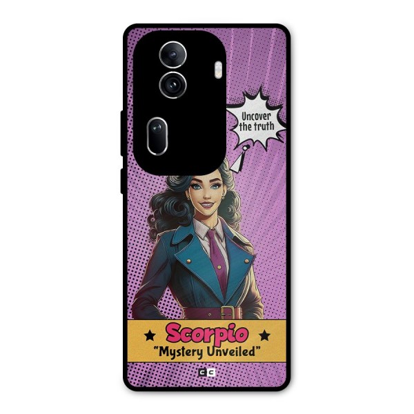 Scorpio Mystery Metal Back Case for Oppo Reno11 Pro 5G