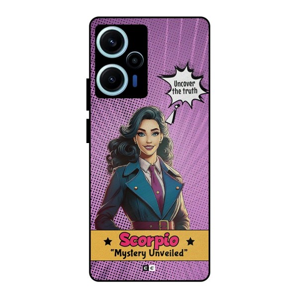Scorpio Mystery Metal Back Case for Poco F5