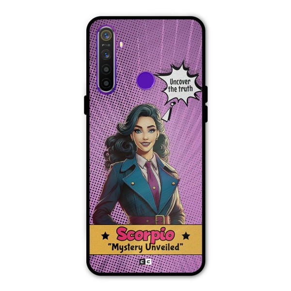 Scorpio Mystery Metal Back Case for Realme 5