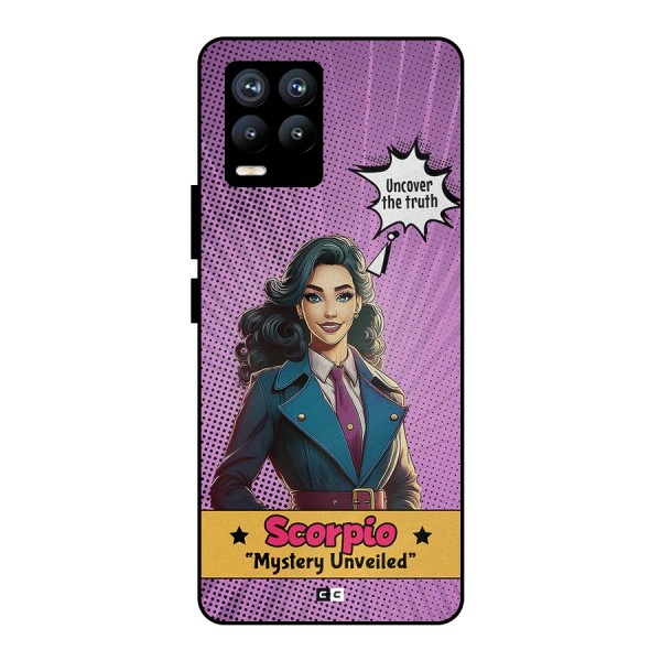 Scorpio Mystery Metal Back Case for Realme 8 Pro
