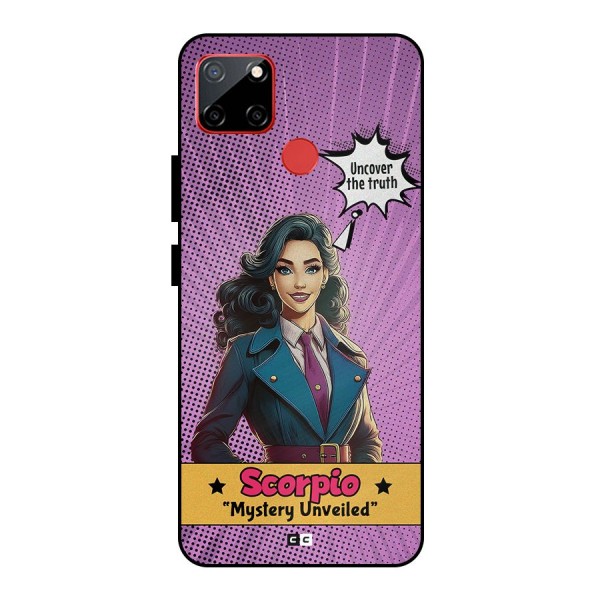Scorpio Mystery Metal Back Case for Realme C12
