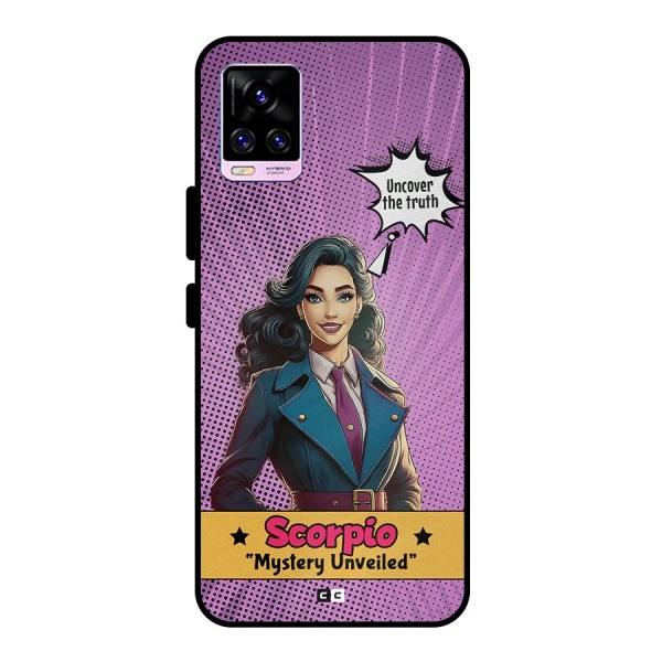 Scorpio Mystery Metal Back Case for Vivo V20 Pro