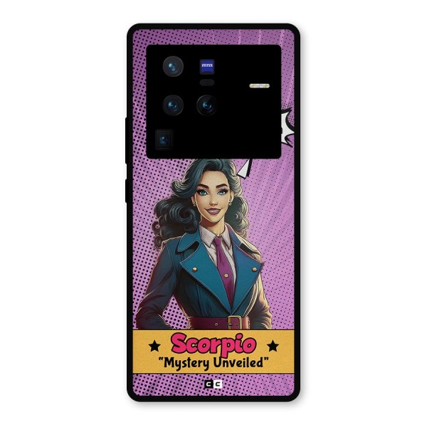 Scorpio Mystery Metal Back Case for Vivo X80 Pro