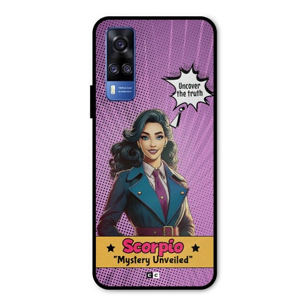 Scorpio Mystery Metal Back Case for Vivo Y51A