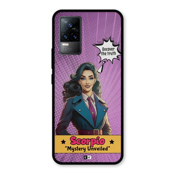 Scorpio Mystery Metal Back Case for Vivo Y73