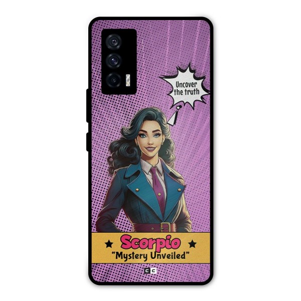 Scorpio Mystery Metal Back Case for iQOO 7 5G