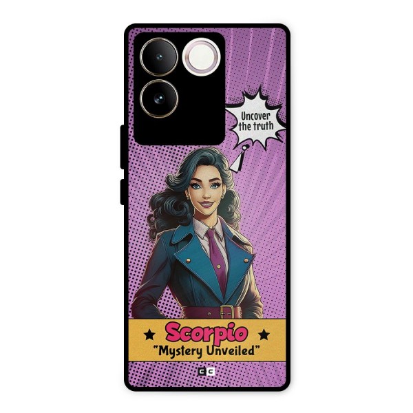 Scorpio Mystery Metal Back Case for iQOO Z7 Pro