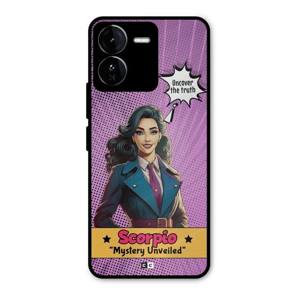 Scorpio Mystery Metal Back Case for iQOO Z9