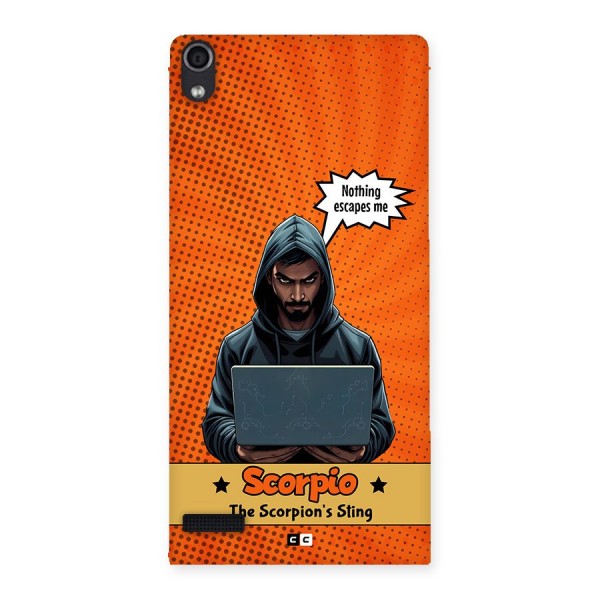 Scorpio Warning Back Case for Ascend P6