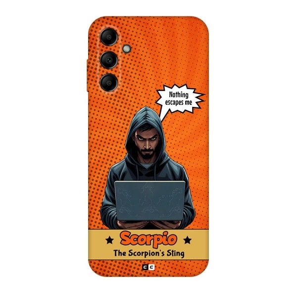 Scorpio Warning Back Case for Galaxy A14 5G