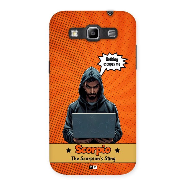 Scorpio Warning Back Case for Galaxy Grand Quattro