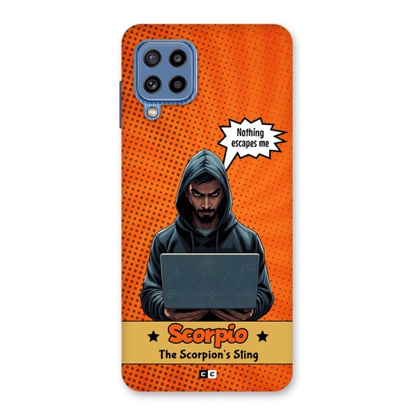 Scorpio Warning Back Case for Galaxy M32