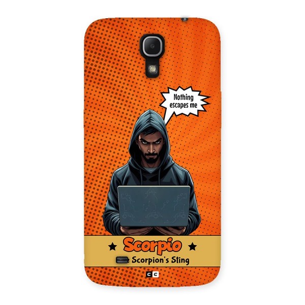 Scorpio Warning Back Case for Galaxy Mega 6.3