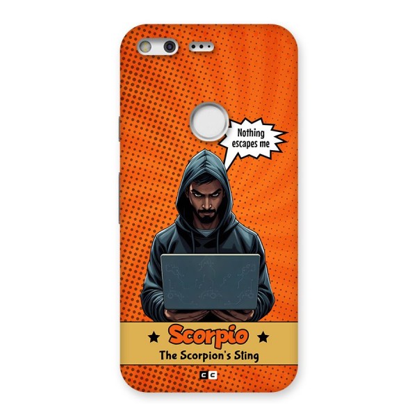 Scorpio Warning Back Case for Google Pixel XL