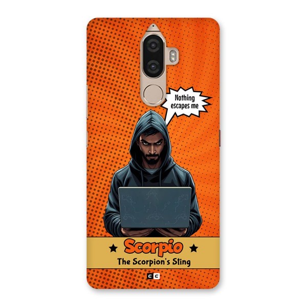 Scorpio Warning Back Case for Lenovo K8 Note