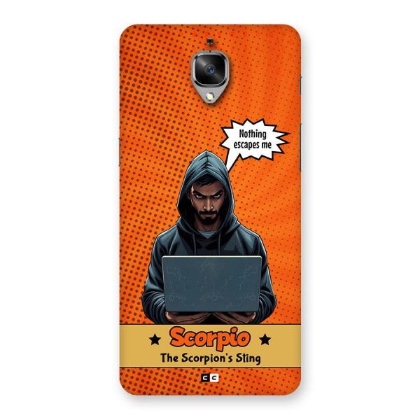 Scorpio Warning Back Case for OnePlus 3T