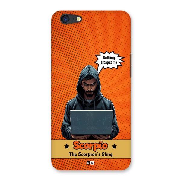 Scorpio Warning Back Case for Oppo A71