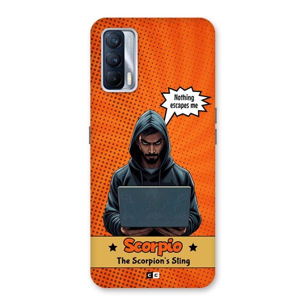 Scorpio Warning Back Case for Realme X7