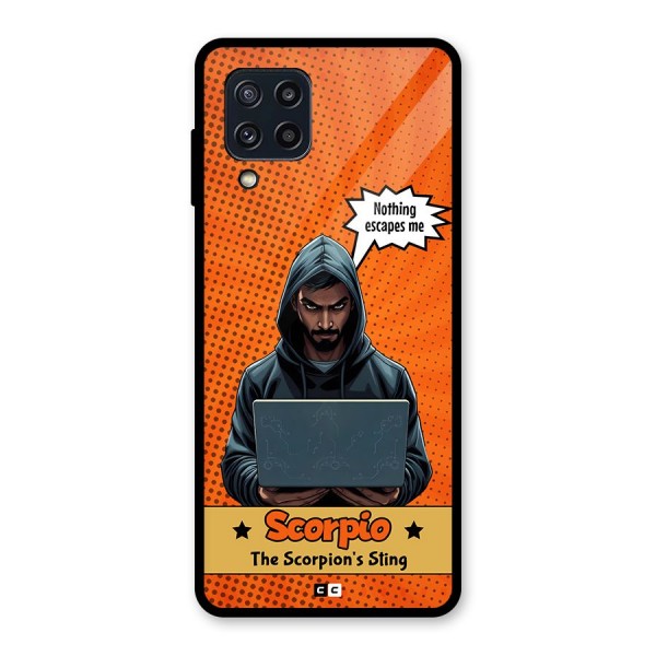 Scorpio Warning Glass Back Case for Galaxy M32